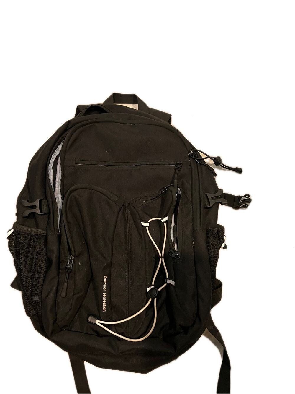 Outdoor Recreation 24L Black Backpack